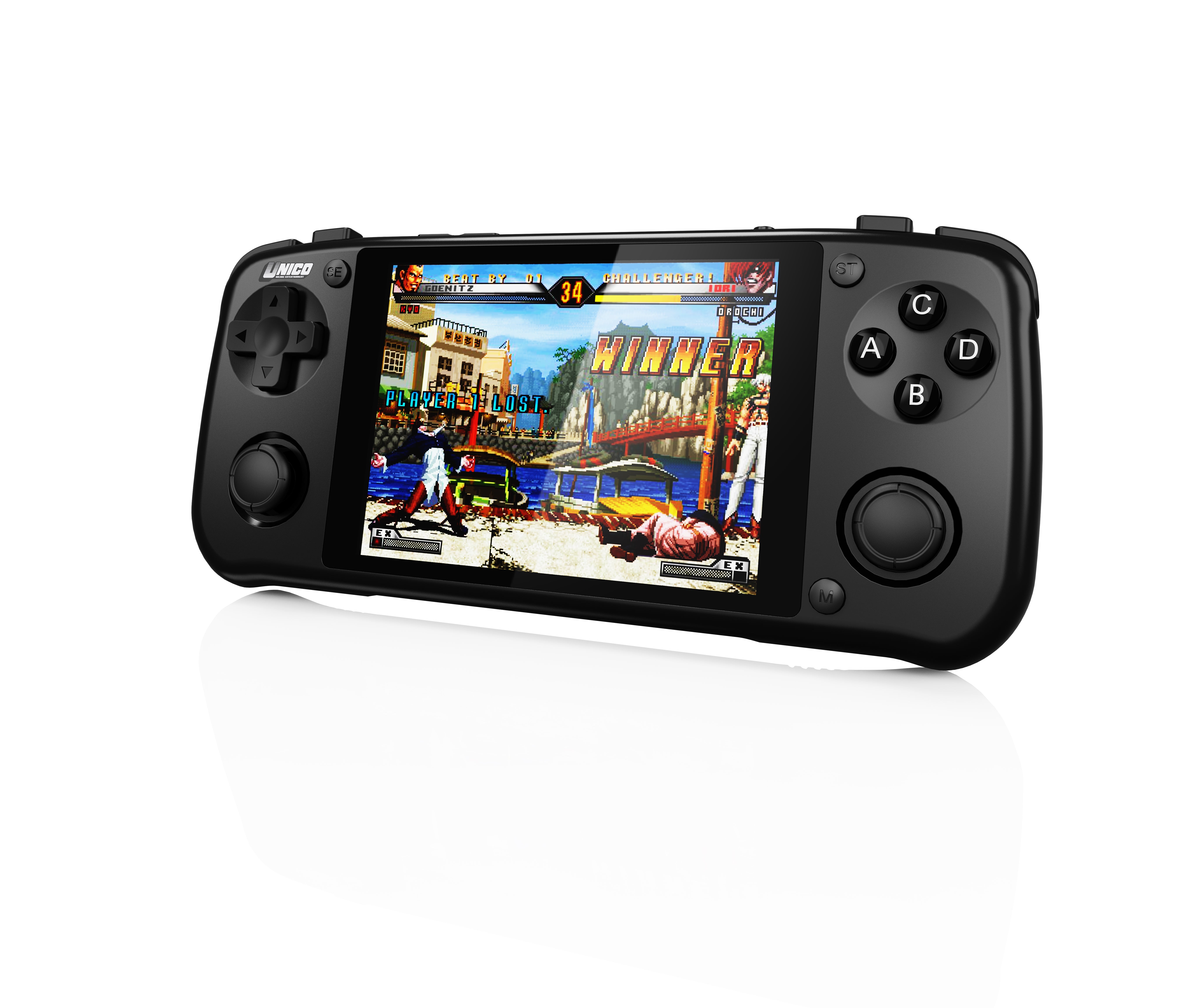 Unico Pocket 4inch IPS gameing handheld( Black color)